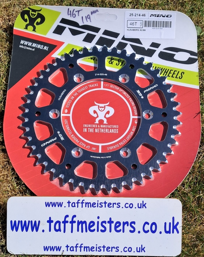 199186 - Reduced!!! (14000701) Rear Black Alloy Sprocket 46T 1989-1997